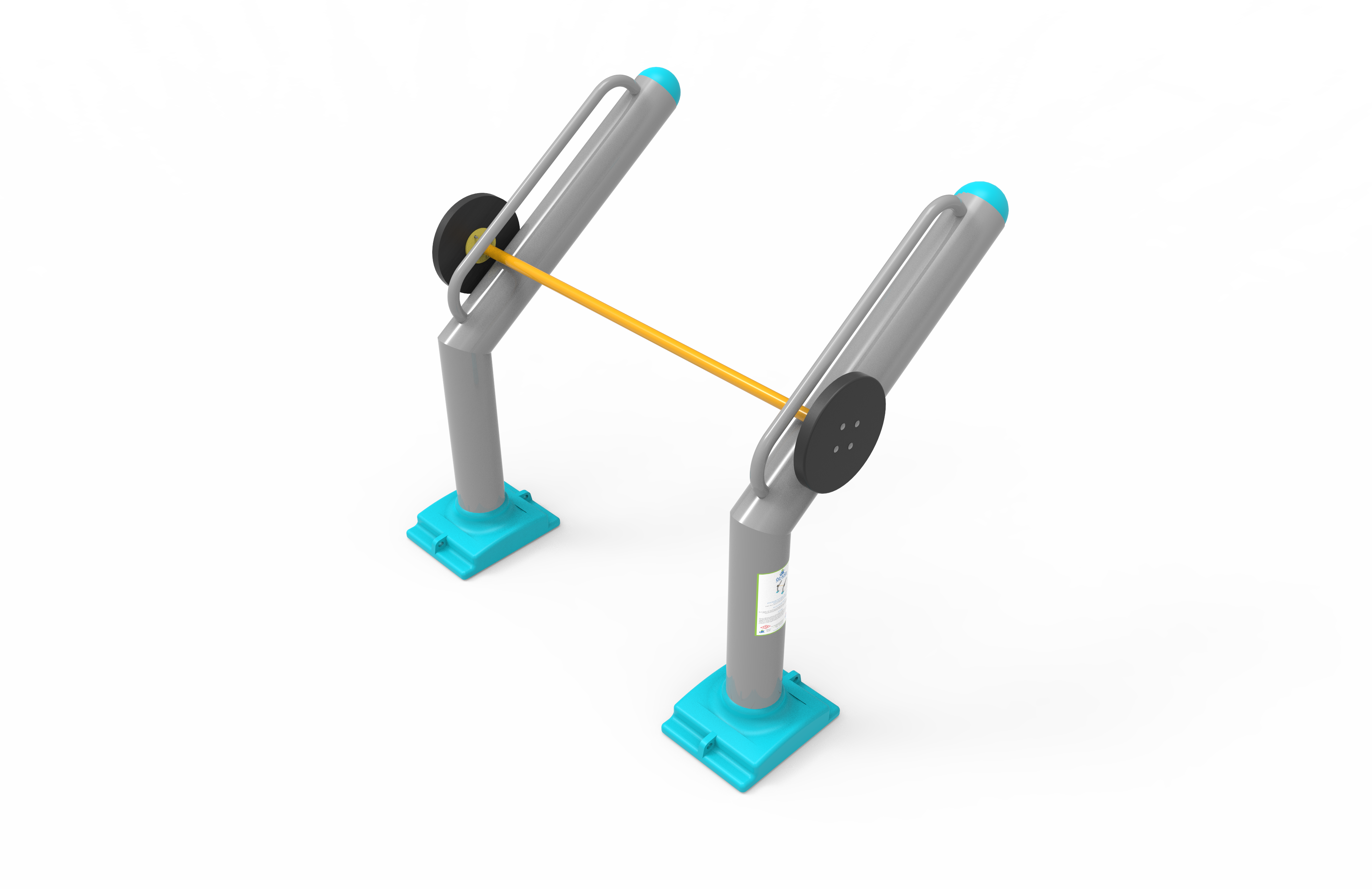 Engelsiz Halter Aleti EFT-503 | Dış Mekan Spor Aletleri | Erse Kent Mobilyaları